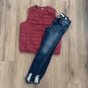 KanCan Jeans & Free Assembly Vest